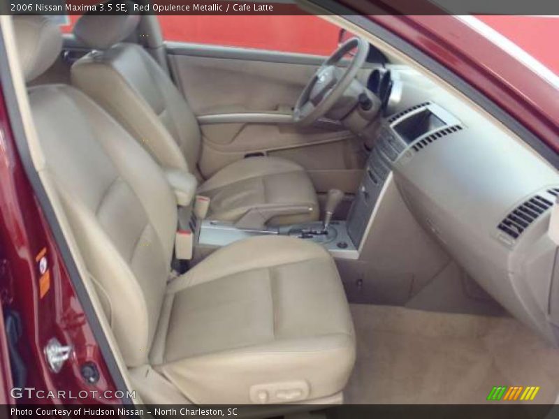 Red Opulence Metallic / Cafe Latte 2006 Nissan Maxima 3.5 SE