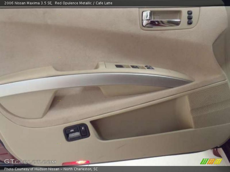 Red Opulence Metallic / Cafe Latte 2006 Nissan Maxima 3.5 SE