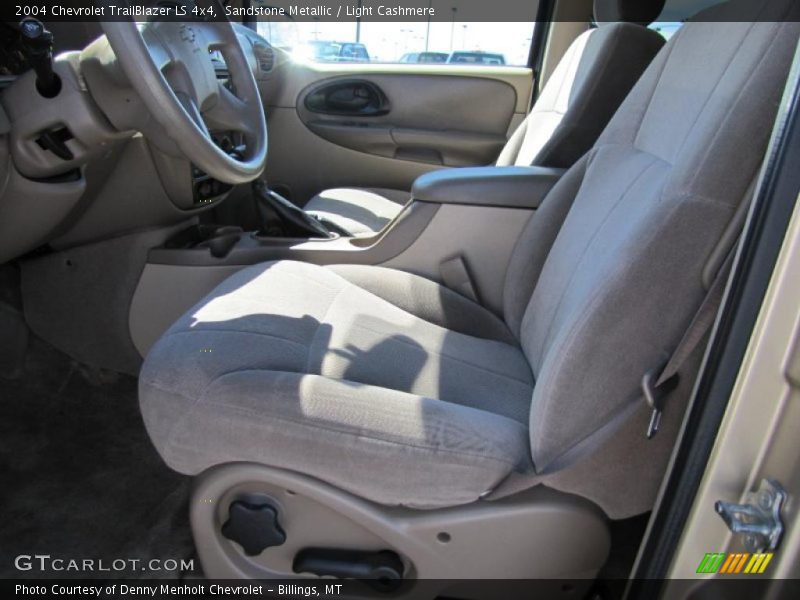 Sandstone Metallic / Light Cashmere 2004 Chevrolet TrailBlazer LS 4x4