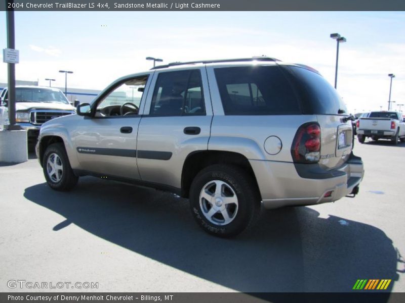Sandstone Metallic / Light Cashmere 2004 Chevrolet TrailBlazer LS 4x4