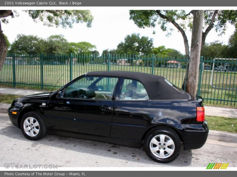 Black / Beige 2001 Volkswagen Cabrio GLX