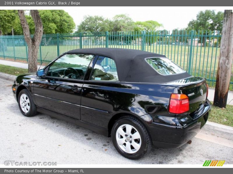 Black / Beige 2001 Volkswagen Cabrio GLX
