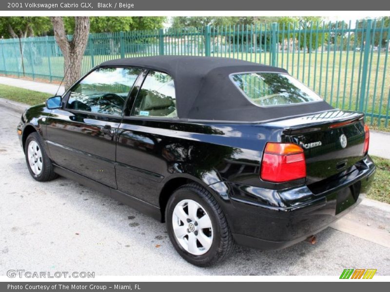 Black / Beige 2001 Volkswagen Cabrio GLX