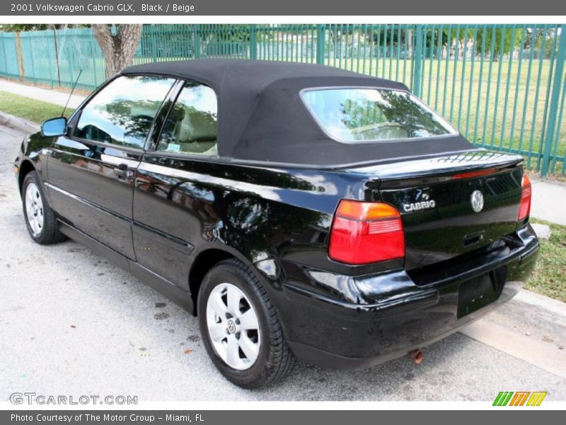 Black / Beige 2001 Volkswagen Cabrio GLX