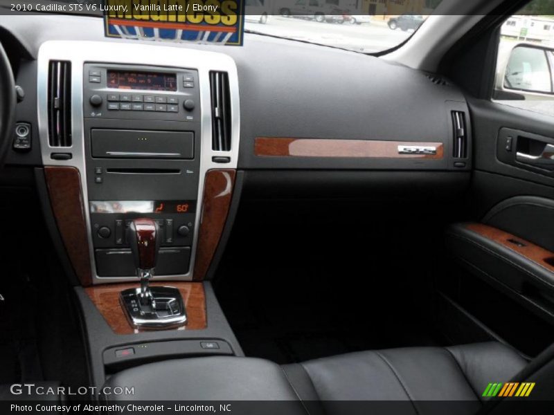Vanilla Latte / Ebony 2010 Cadillac STS V6 Luxury