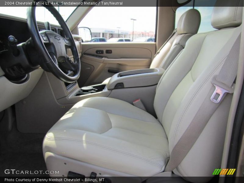 Sandalwood Metallic / Tan/Neutral 2004 Chevrolet Tahoe LT 4x4