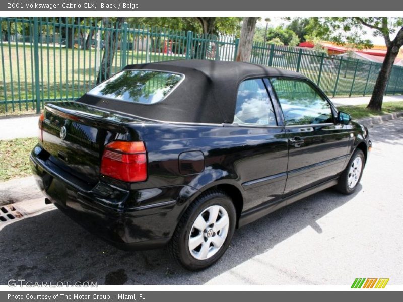 Black / Beige 2001 Volkswagen Cabrio GLX