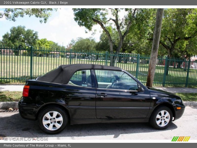 Black / Beige 2001 Volkswagen Cabrio GLX