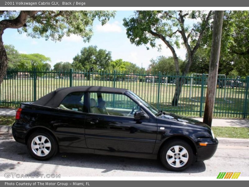 Black / Beige 2001 Volkswagen Cabrio GLX