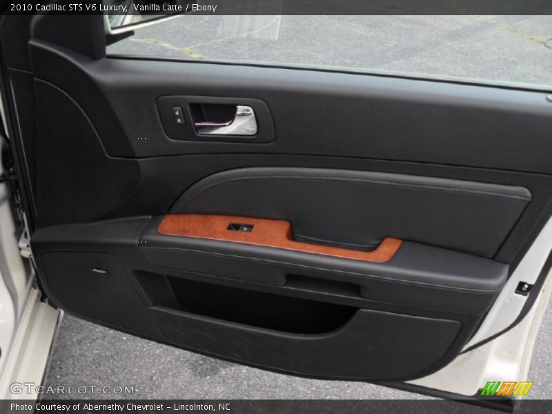 Vanilla Latte / Ebony 2010 Cadillac STS V6 Luxury