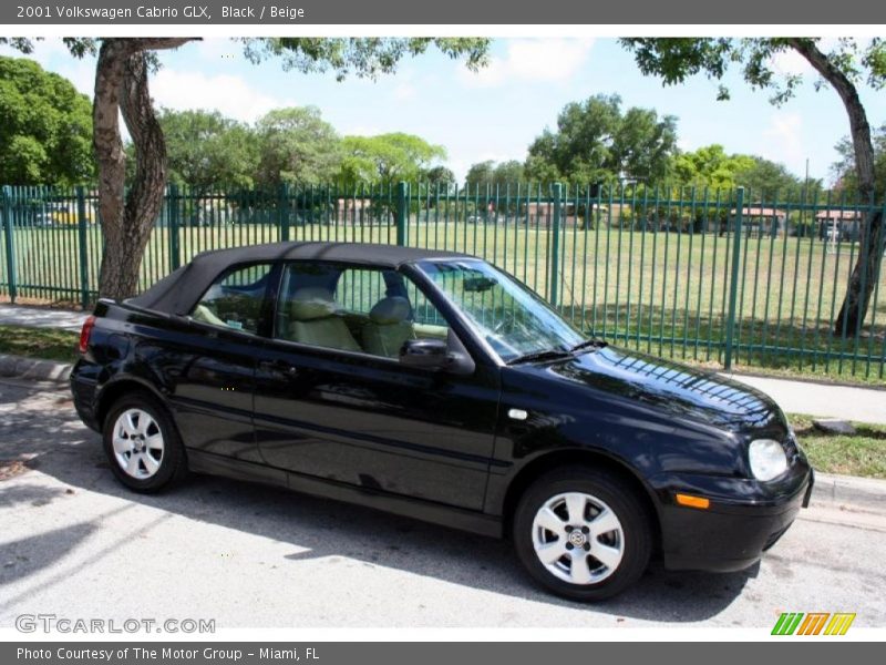 Black / Beige 2001 Volkswagen Cabrio GLX