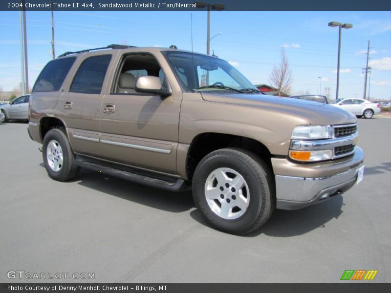 Sandalwood Metallic / Tan/Neutral 2004 Chevrolet Tahoe LT 4x4