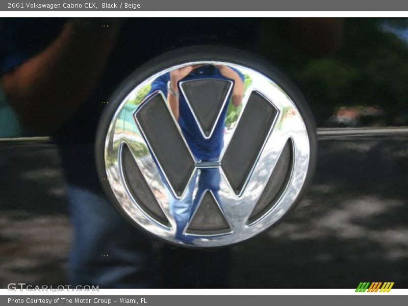 Black / Beige 2001 Volkswagen Cabrio GLX