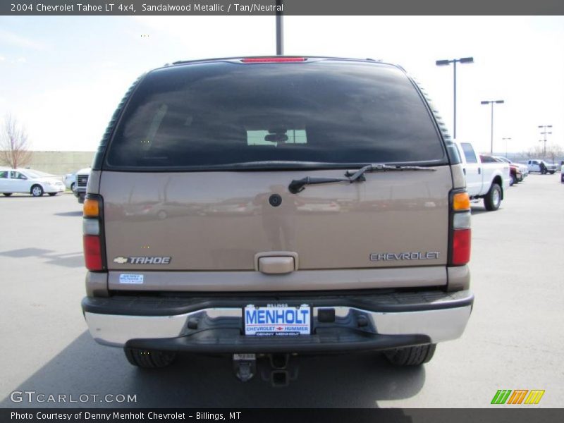 Sandalwood Metallic / Tan/Neutral 2004 Chevrolet Tahoe LT 4x4