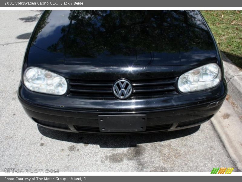 Black / Beige 2001 Volkswagen Cabrio GLX