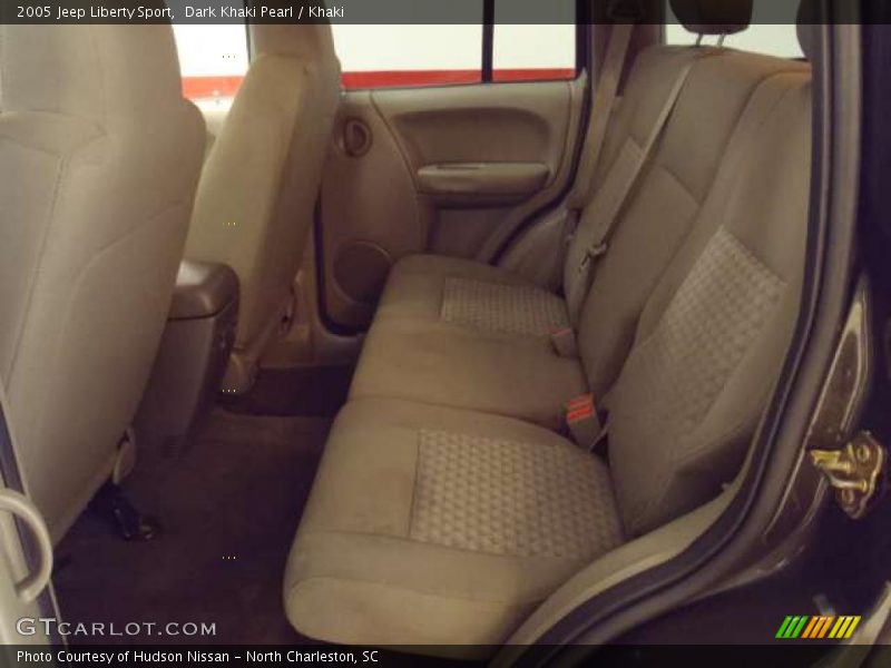 Dark Khaki Pearl / Khaki 2005 Jeep Liberty Sport