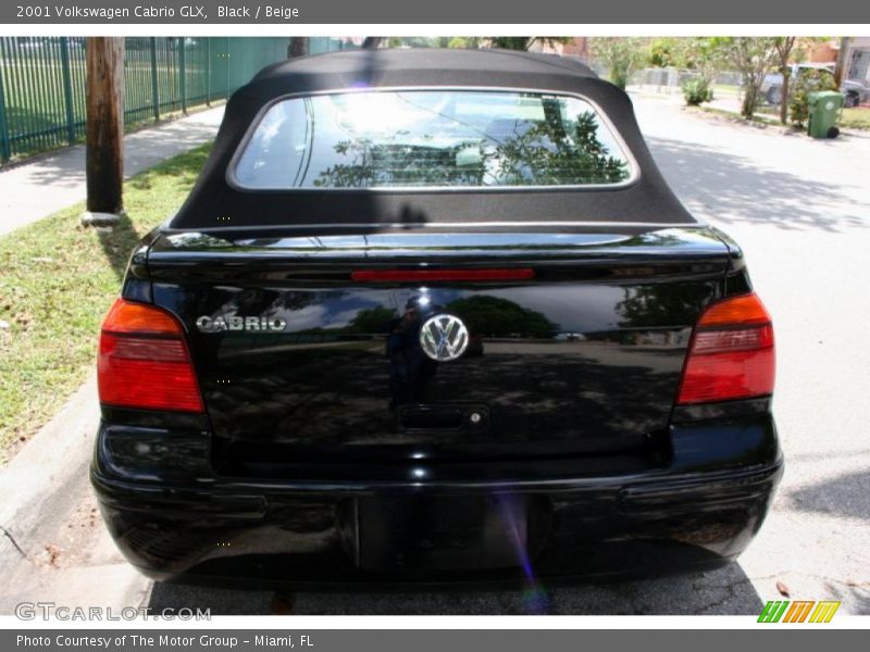 Black / Beige 2001 Volkswagen Cabrio GLX