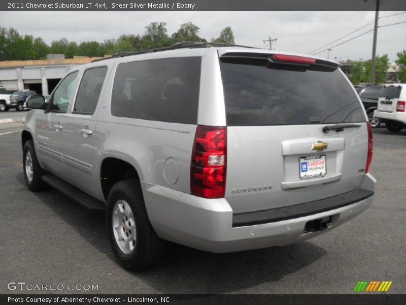 Sheer Silver Metallic / Ebony 2011 Chevrolet Suburban LT 4x4