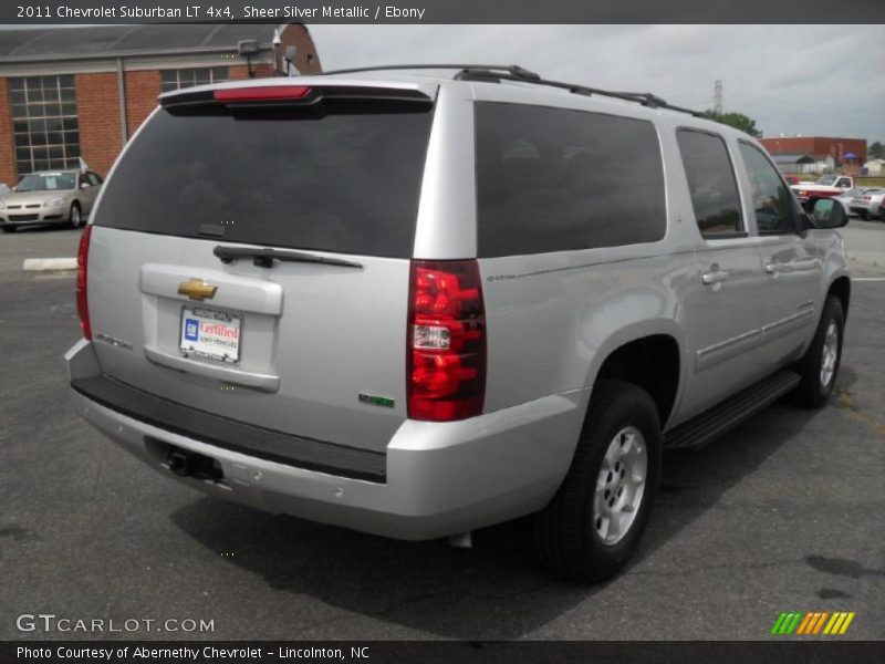 Sheer Silver Metallic / Ebony 2011 Chevrolet Suburban LT 4x4