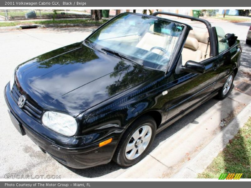 Black / Beige 2001 Volkswagen Cabrio GLX