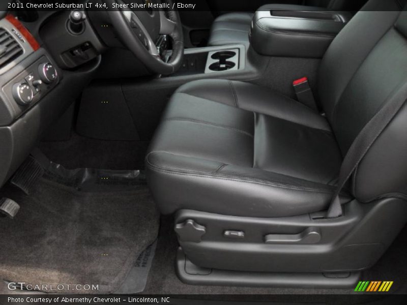 Sheer Silver Metallic / Ebony 2011 Chevrolet Suburban LT 4x4