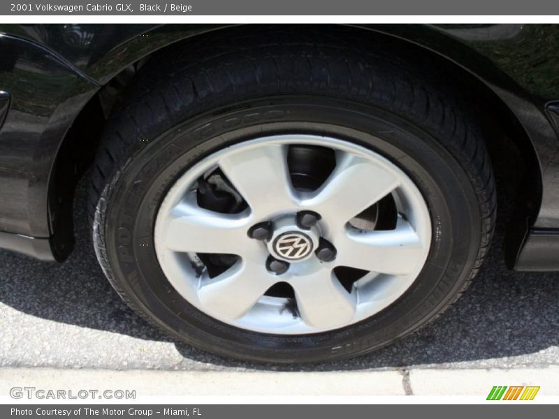 Black / Beige 2001 Volkswagen Cabrio GLX