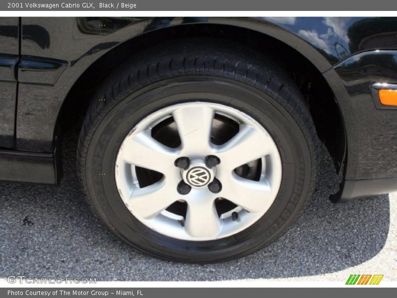 Black / Beige 2001 Volkswagen Cabrio GLX