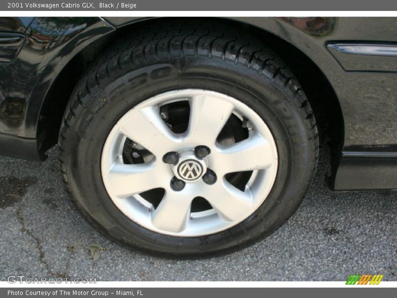 Black / Beige 2001 Volkswagen Cabrio GLX