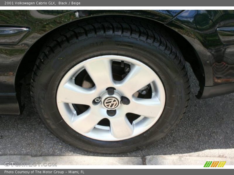 Black / Beige 2001 Volkswagen Cabrio GLX