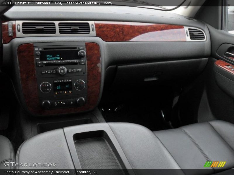 Sheer Silver Metallic / Ebony 2011 Chevrolet Suburban LT 4x4