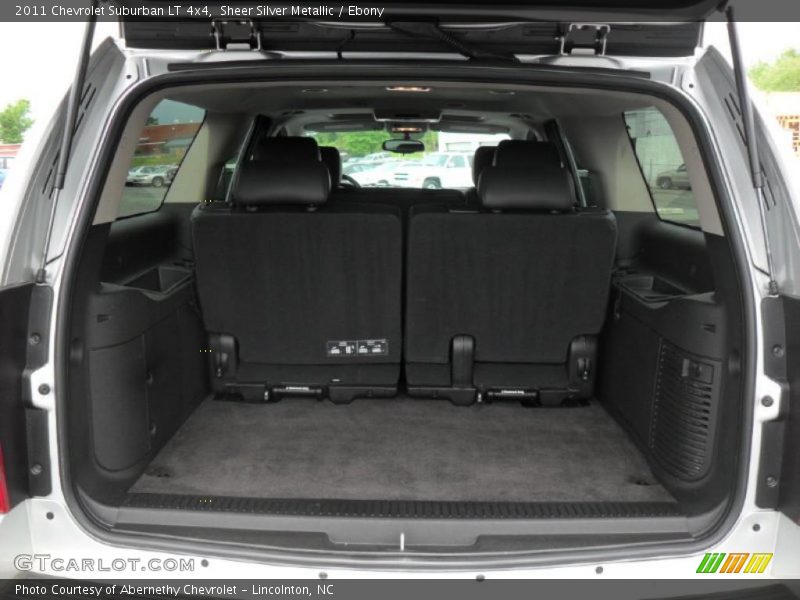 Sheer Silver Metallic / Ebony 2011 Chevrolet Suburban LT 4x4