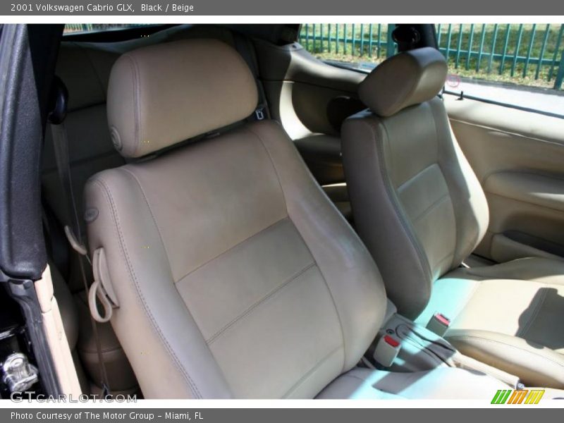 Black / Beige 2001 Volkswagen Cabrio GLX