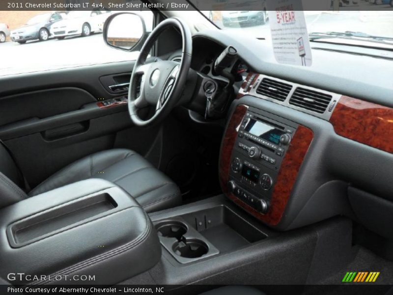 Sheer Silver Metallic / Ebony 2011 Chevrolet Suburban LT 4x4