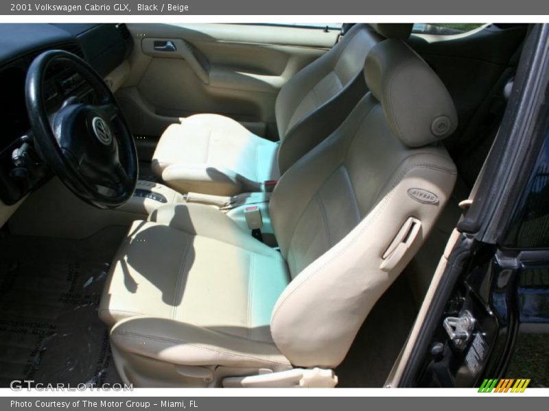 Black / Beige 2001 Volkswagen Cabrio GLX