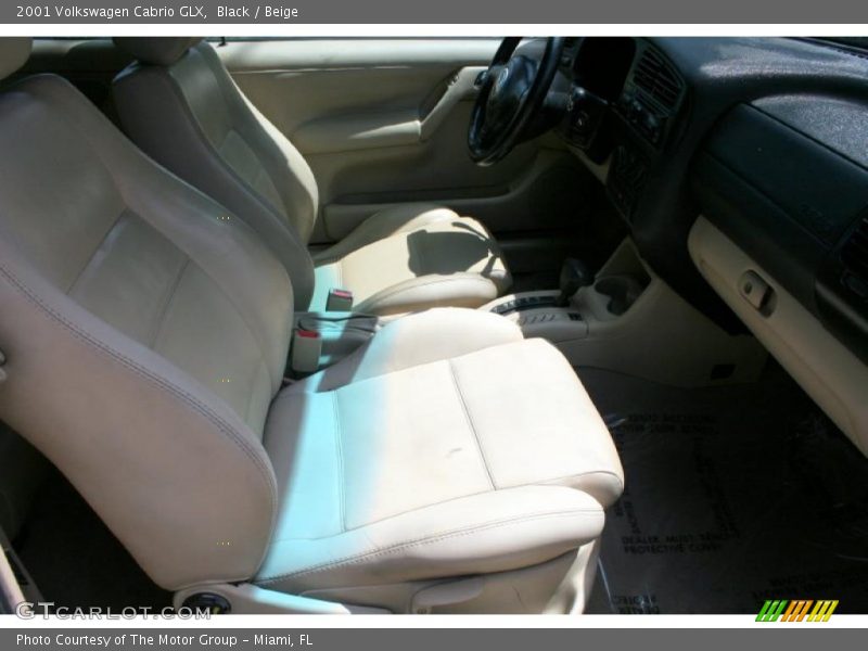 Black / Beige 2001 Volkswagen Cabrio GLX