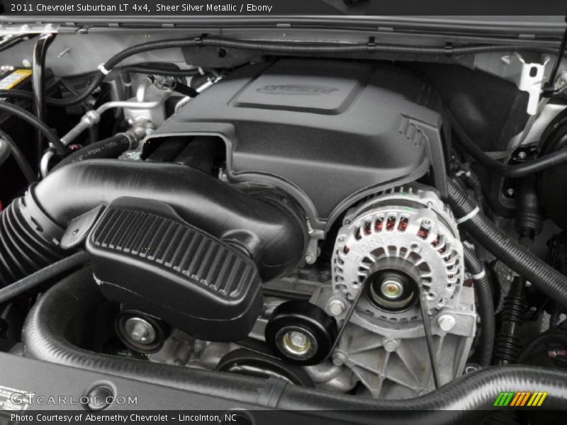 Sheer Silver Metallic / Ebony 2011 Chevrolet Suburban LT 4x4
