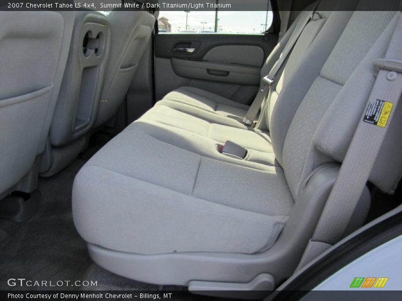 Summit White / Dark Titanium/Light Titanium 2007 Chevrolet Tahoe LS 4x4