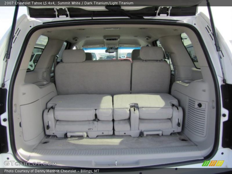 Summit White / Dark Titanium/Light Titanium 2007 Chevrolet Tahoe LS 4x4