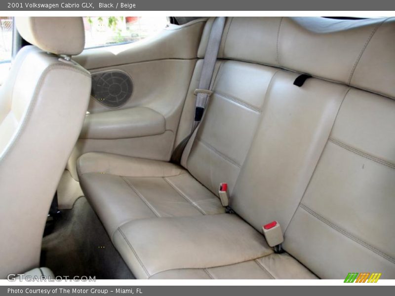 Black / Beige 2001 Volkswagen Cabrio GLX