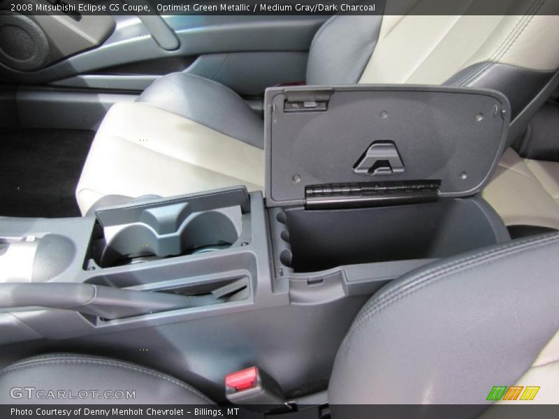 Optimist Green Metallic / Medium Gray/Dark Charcoal 2008 Mitsubishi Eclipse GS Coupe