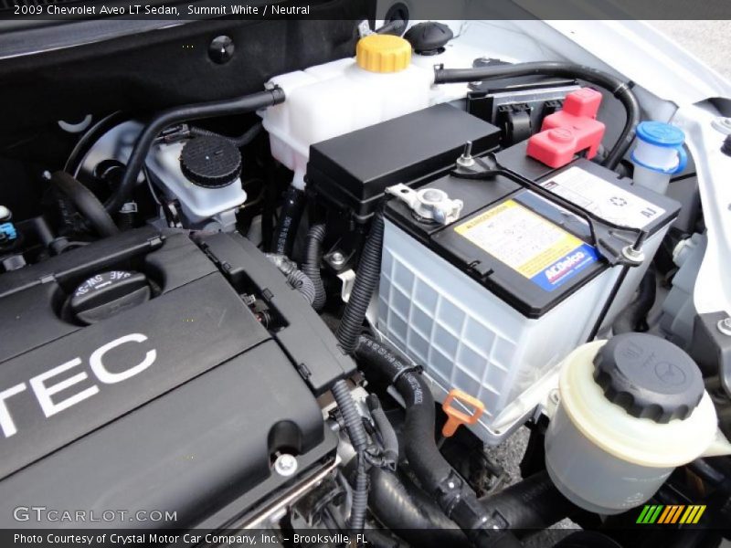 Summit White / Neutral 2009 Chevrolet Aveo LT Sedan