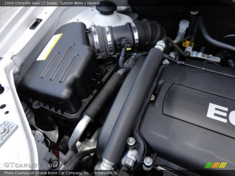 Summit White / Neutral 2009 Chevrolet Aveo LT Sedan