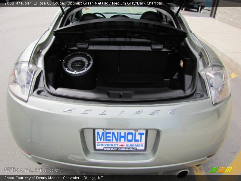 Optimist Green Metallic / Medium Gray/Dark Charcoal 2008 Mitsubishi Eclipse GS Coupe