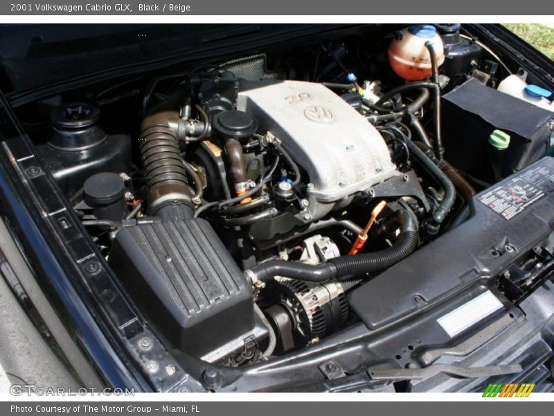 Black / Beige 2001 Volkswagen Cabrio GLX