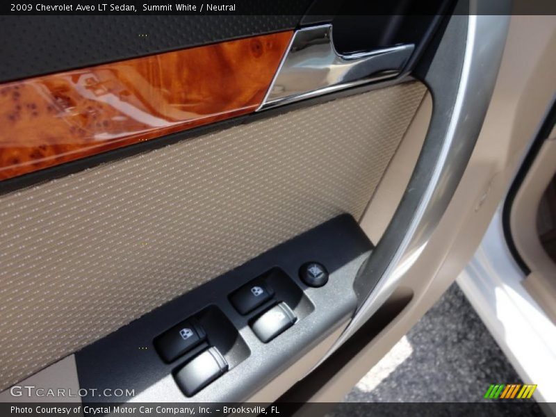 Summit White / Neutral 2009 Chevrolet Aveo LT Sedan
