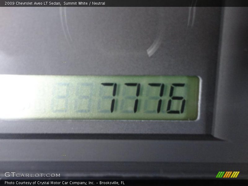 Summit White / Neutral 2009 Chevrolet Aveo LT Sedan