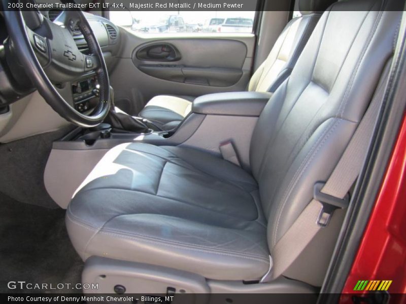 Majestic Red Metallic / Medium Pewter 2003 Chevrolet TrailBlazer EXT LT 4x4
