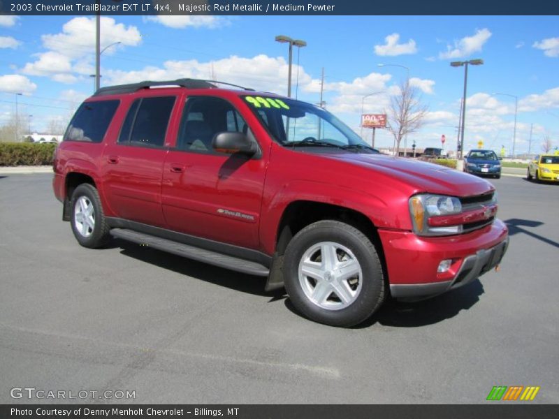 Majestic Red Metallic / Medium Pewter 2003 Chevrolet TrailBlazer EXT LT 4x4