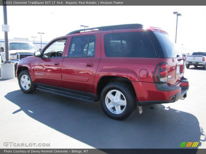 Majestic Red Metallic / Medium Pewter 2003 Chevrolet TrailBlazer EXT LT 4x4