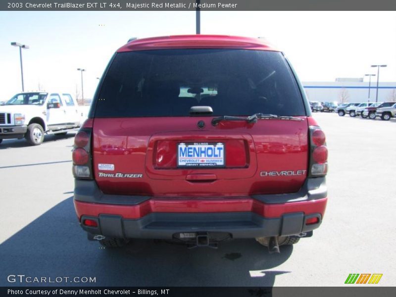 Majestic Red Metallic / Medium Pewter 2003 Chevrolet TrailBlazer EXT LT 4x4